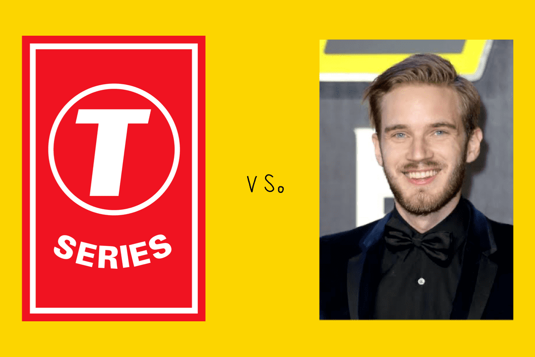 T-Series vs PewDiePie