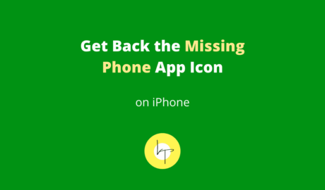 How to Get Back the Missing Phone App Icon on iPhone