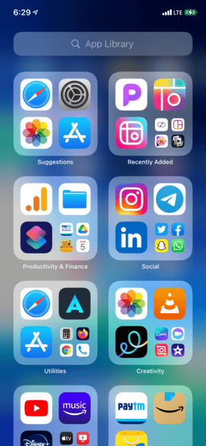 Maximize App Library usage in iOS 14 and iOS 15