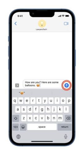 How to Send Balloons on iPhone and Mac