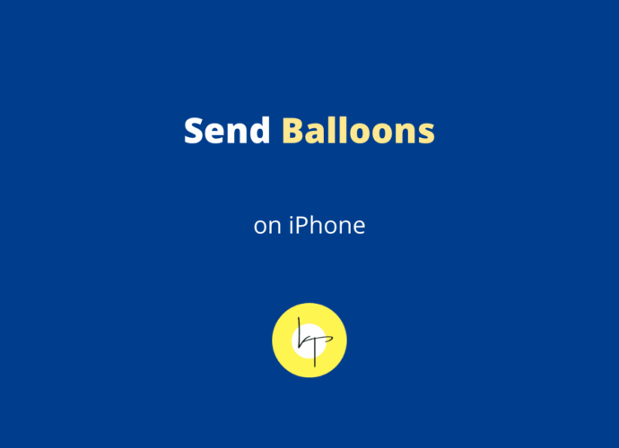 Send Balloons on iPhone and Mac in Messages